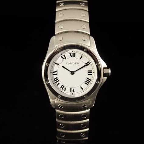 montre cartier santos ronde